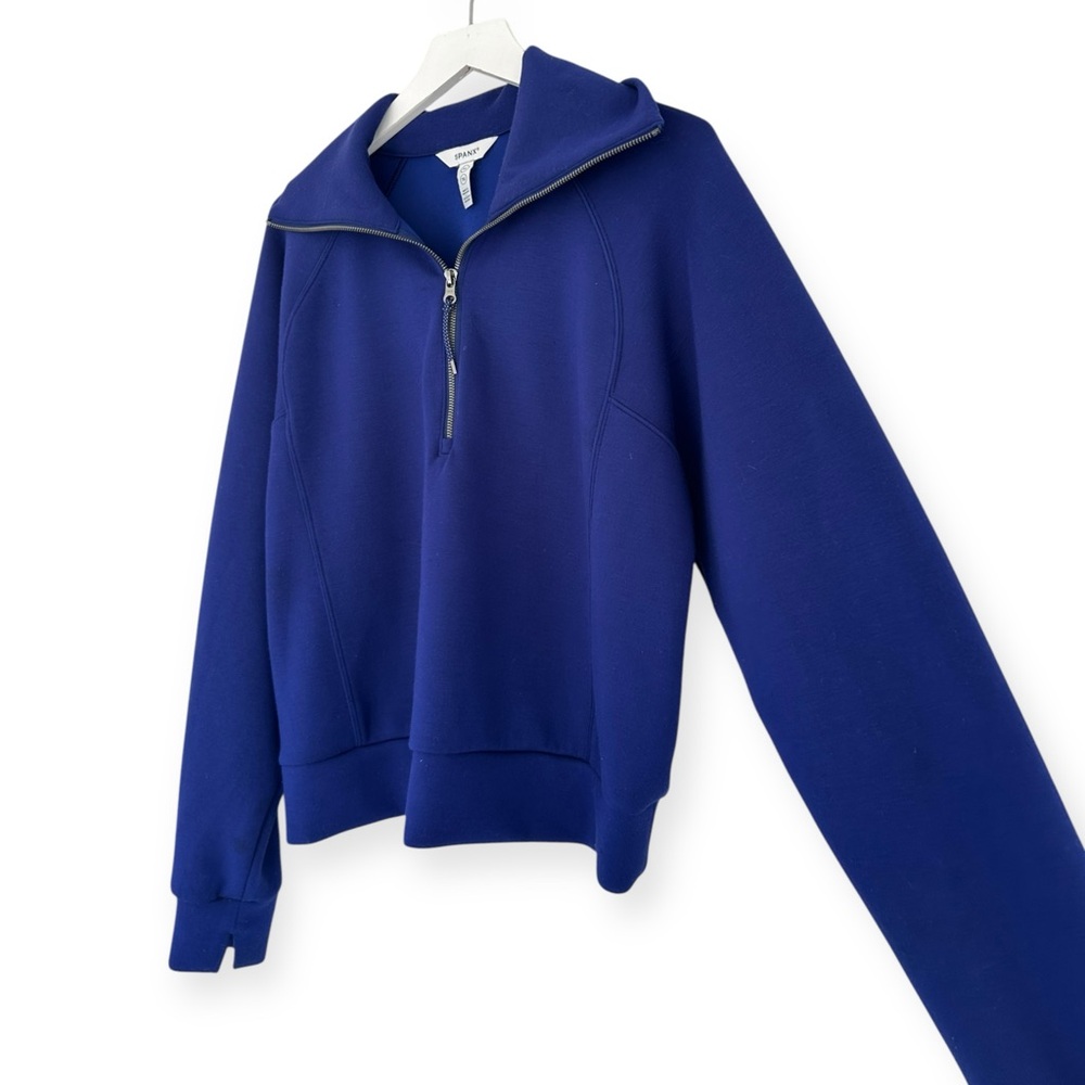 Spanx Air Essentials Half Zip Pullover Top - image 5